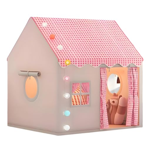 子供用のテント室内遊園地 寝られるキッズテント 組み立てやすい携帯 女の子用のお城ゲームハウス 屋外用の小さな家 幼児用のクリスマス&誕生日プレゼント