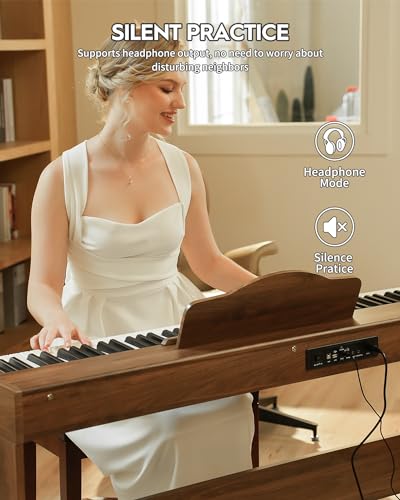 Professional 88-Key Weighted Hammer Action Digital Piano