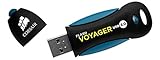 CMFVY3A-256GB Corsair Voyager 256GB 256GB USB 3.0 (3.1 Gen 1) Typ A Schwarz, Blau USB-Stick - USB-Sticks (256 GB, USB 3.0 (3.1 Gen 1), Typ A, 190 MB/s, Kappe, Schwarz, Blau)
