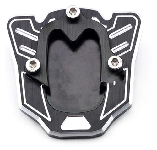 para CB650F 2018 CBR 650 F 500 R 2013-2020 Accesorios para Motocicletas Protector De Pata De Cabra CNC Placa De Extensión Ampliador Soporte Lateral Almohadilla De Soporte para Motocicleta