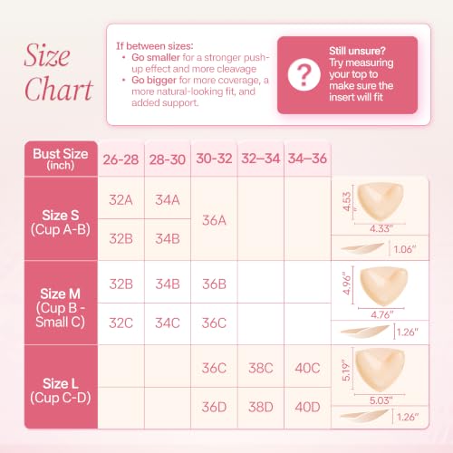 Image of Muse Saga Push Up Sticky Bra Inserts for Backless and Strapless Outfits | Strong Adhesive Double Sided Sticky Bra Inserts Push Up for Seamless Invisible Comfortable Everyday Wear and Sensitive Skin