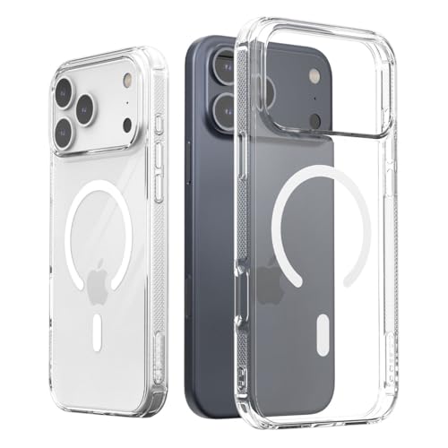 araree iPhone 17 Pro Max �p �N���A�P�[�X MagSafe�Ή� [ MIL�K�i�ϏՌ� TPU �G�A�[�N�b�V�����Ռ��z�� ���z�����T�C�N���f�� �X�g���b�v�z�[���t�� �������h�~] FLEXIELD M AR27968i17PM �y��