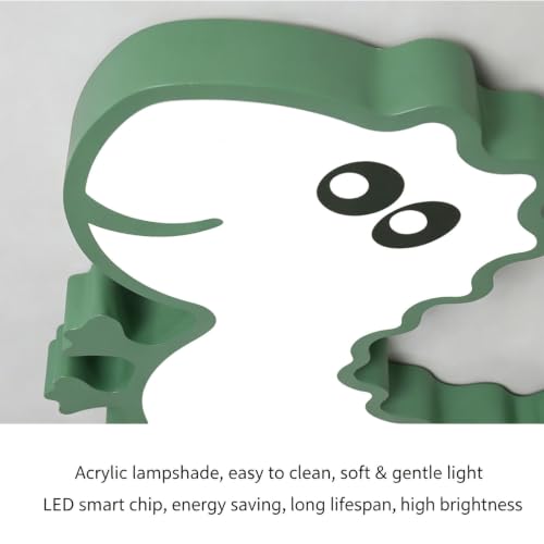 Lámparas colgantes de dinosaurio con protección ocular LED 4