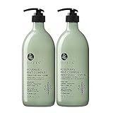 LUSETA Luseta Rosmarin, kräftigendes Shampoo und Spülung mit Minze, nährt und erweicht beschädigte Haare, verdickendes Shampoo zur Haarreduktion, verleiht Glanz für alle Haartypen