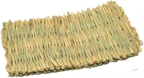DancJulieチキンの草の巣 ウサギの草のクッション チンチラ ハムスター オランダの豚 ハト 翡翠 鳥わら 鳥の巣 オウム 鳥用品 バニークッションわら 無添加、無着色 天然素材 100%天然草 手織り 保護足 小動物歯が生えるおもちゃ ペットハウス
