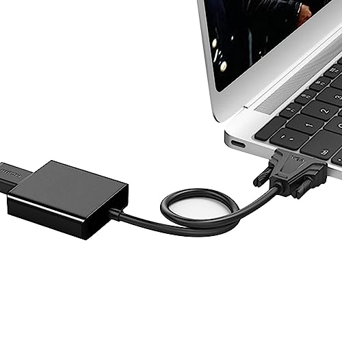Conversor VGA para HD para Monitor, Adaptador VGA para HD 1080P, Conector VGA para HD portátil para