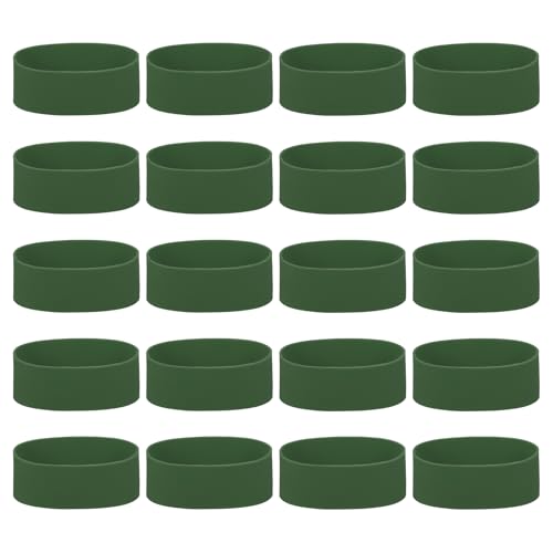Élastiques en caoutchouc de silicone antidérapants 11,9 cm pour câbles et papier