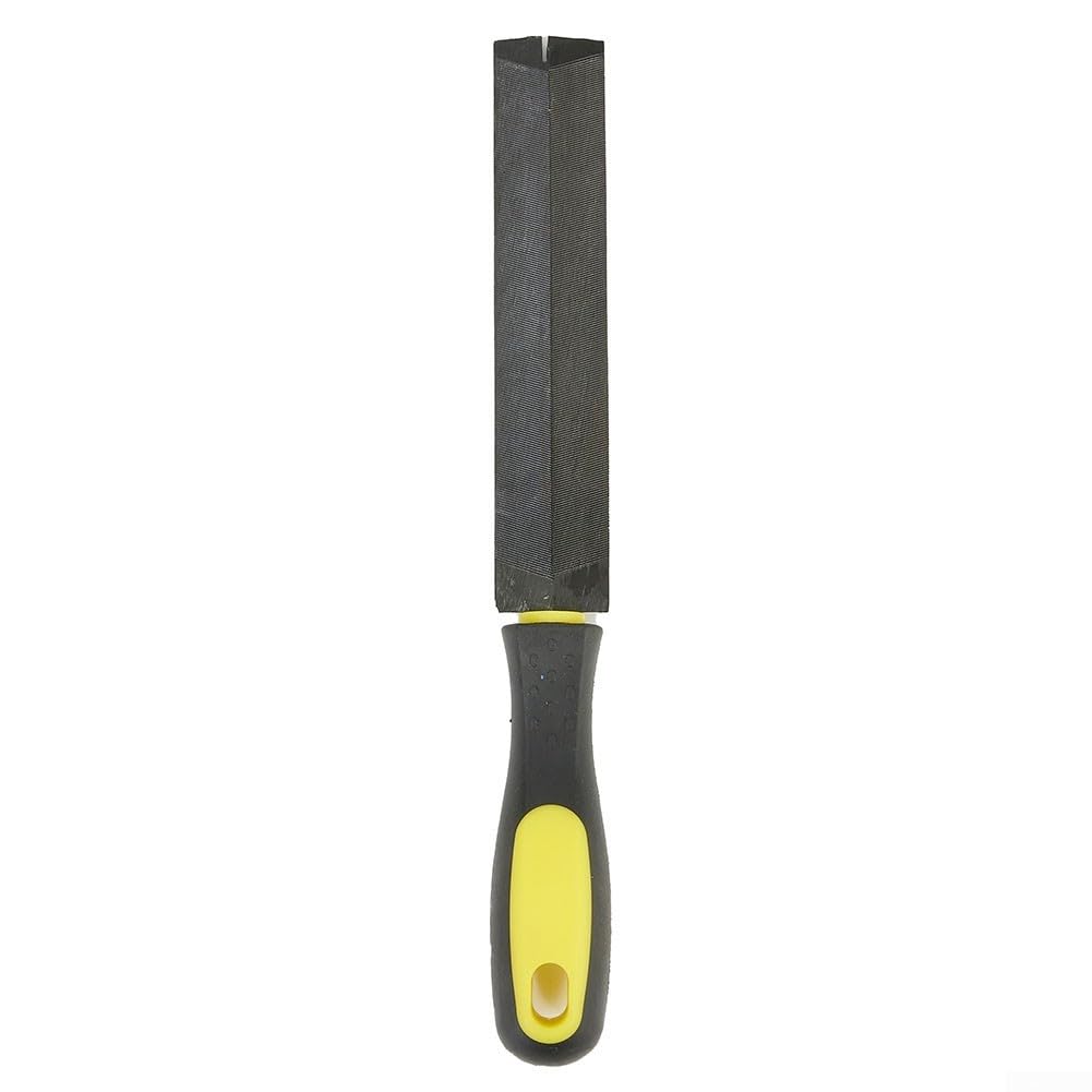 Lima per sega da potatura giardinaggio carpenteria, acciaio T12, manico TPR, 15,2 cm