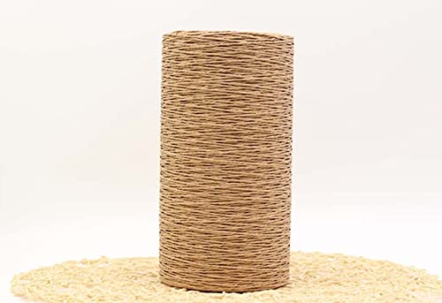 Przędza słomkowa, ręcznie robiona na drutach, na lato, 460 g/partia, przędza do rękodzieła, materiał