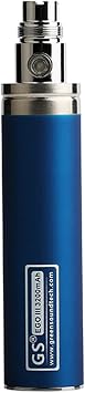 GreenSound GS Ego III 3200mAh Quality Battery E Cig Rechargeable Pen Batteries Nicotine Free Empty Device Blue
