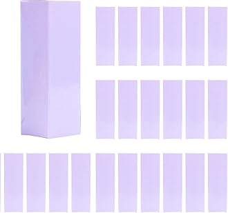 COSIDEA 50 PCS Empty purple Lip Gloss Boxes W28 xW28 xH89mm / W1.02xW1.02xH3.5 inch, Cosmetic Perfume/Mascara Box Packaging for Small Business Wholesale, small Kraft Paper Box Luxury Holder Wrapping