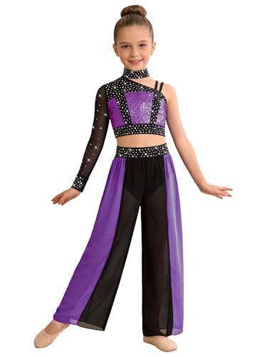 Tenues de party et spectacle avec costume de danse lyrique filles