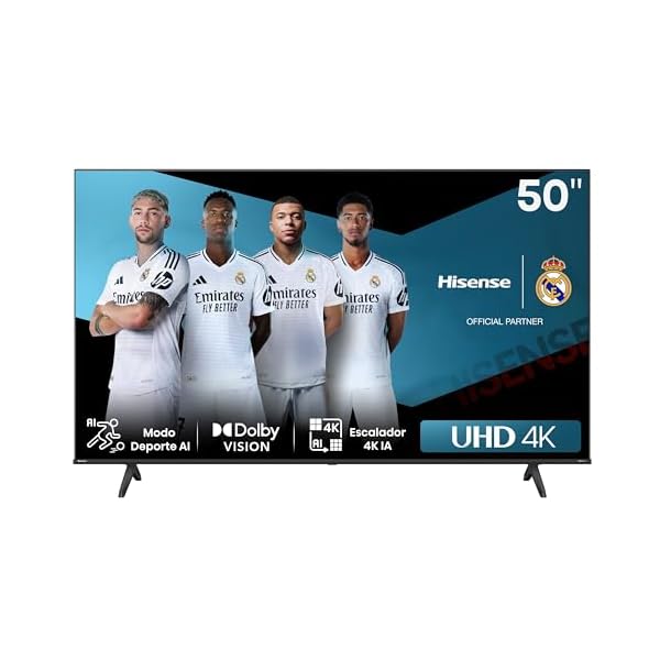 Hisense 50A6N - UHD 4K,VIDAA Smart TV, 50 Pulgadas