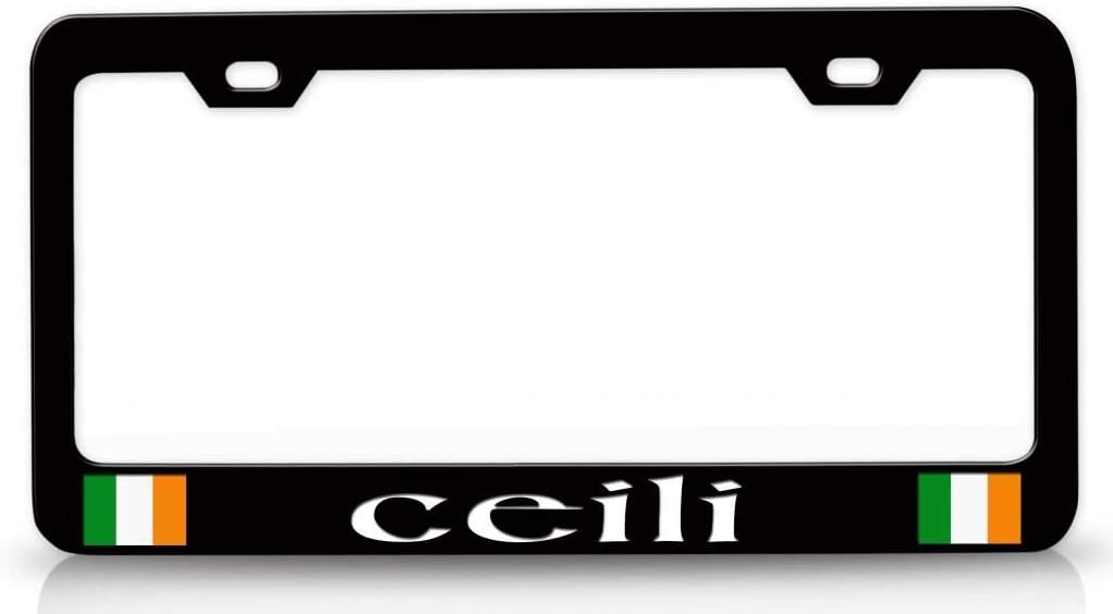 CEILI Ireland Irish Metal Car SUV Truck License Plate Frame Bl r74