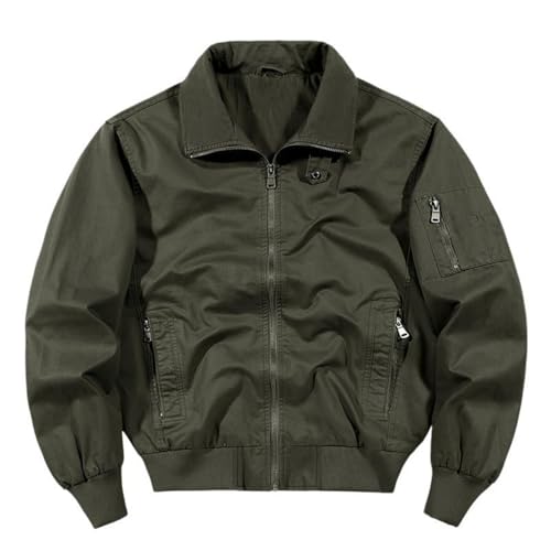 Blouson bomber homme style retro americain veste chaude automne hiver decontractee