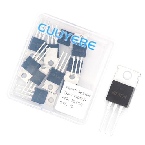 GuuYebe IRF510N IRF510 100V 5.6A IRF510NPBF N�`�����l�� �p���[ MOSFET TO-220 �����̐��i�̃g�����W�X�^