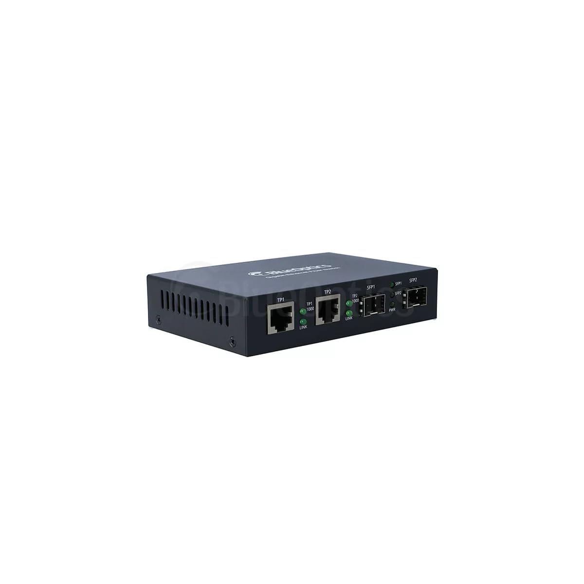 Gigabit Ethernet Medienkonverter - 2X SFP Einschub, gniazdo 2X 10/100/1000M RJ45 (bez transceiver) (BLMC003) marka