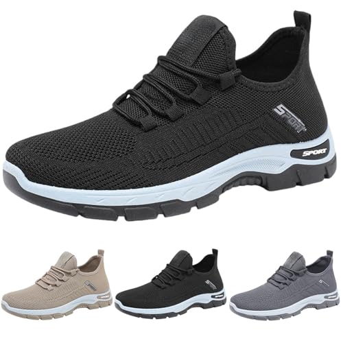 Mens Mesh Breathable Casual Sneaker Running Sport Sole Non Slip Sock Athletic Shoes Summer Lightweight Basic Shoes2