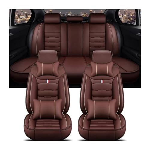 Housse siège auto universelle en café élégant pour valoriser l'habitacle de votre VW Golf ou Passat