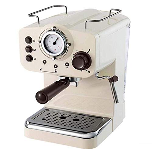 Cafetera Semi Automática Retro con Capacidad de 1.25 L