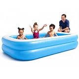 Bestway 54006-2 Piscina rettangolare blu per bambini da 262 cm...