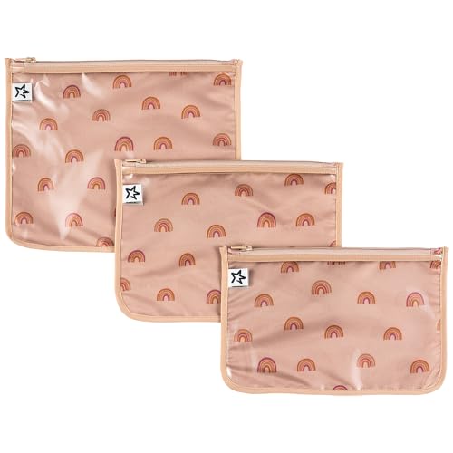 Image of Tiny Twinkle Diaper Bag Organizing Pouches|3 Pack Mess-Proof Clear Front Travel Organizer Bags&TSA Approved Toiletry Bag Set for Baby and Mom Essentials
