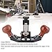 Router Plane, Aluminum Alloy Adjustable Blade Handheld Woodworking Tool Wood Planer Shaver with Depth Stop for Joinery & DIY Projects