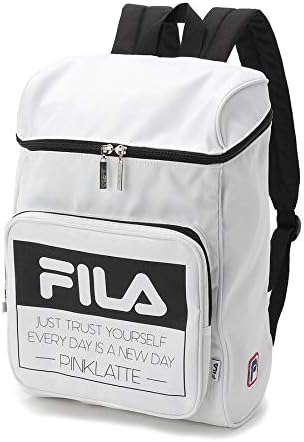 Amazon ピンク ラテ リュック Filaロゴリュック キッズ オフホワイト 003 00 リュックサック