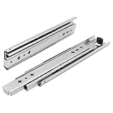 ✈Pousser et tirer en douceur : la bille en acier au carbone du rail coulissant est plus lisse, le traitement de surface est plus lisse et recouvert d'huile lubrifiante, de sorte que le rail de guidage peut être tiré en douceur et de manière stable, et peut être plus silencieux.