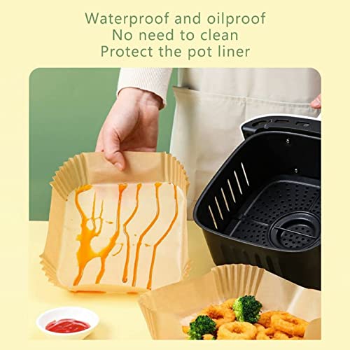 100 Pezzi Carta da Forno per Friggitrice ad