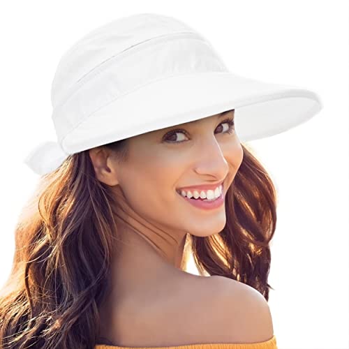 Sombrero de sol con ala ancha para mujer miniatura 1