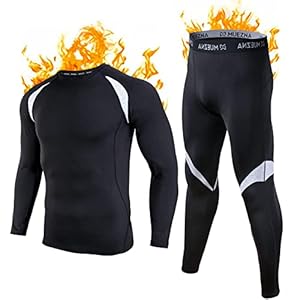 Muezna Herren Ski Thermounterwäsche Set Winter