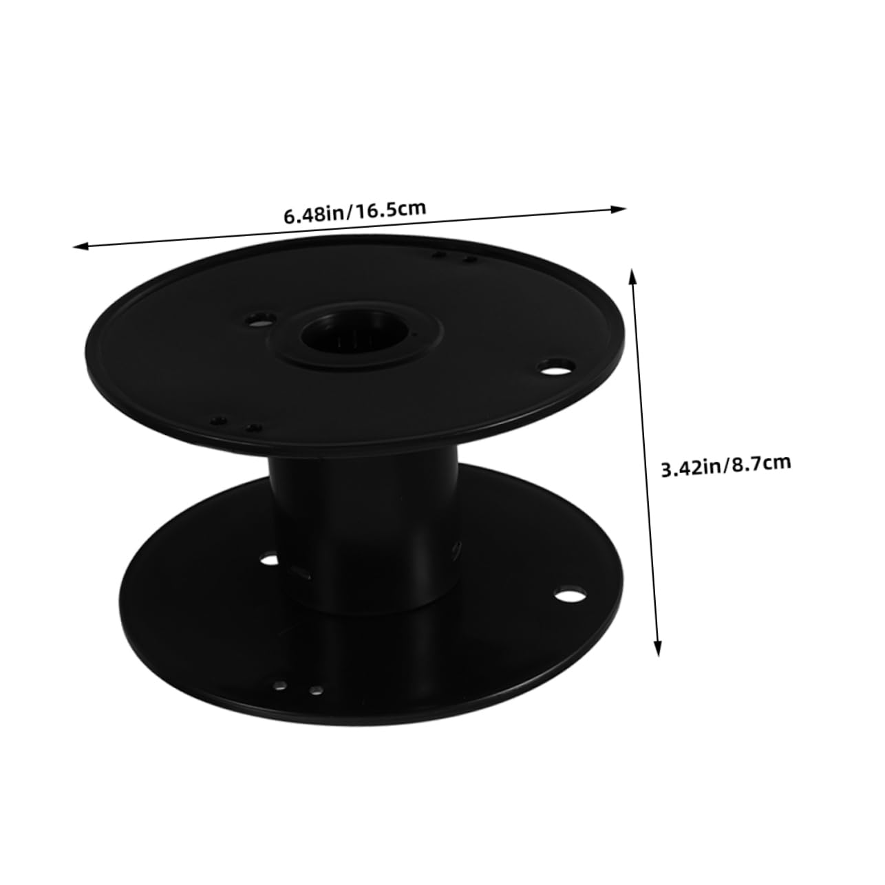 CIYODO Efficient Wire Management: Plastic Extension Cord Reel Electric Cord Holder Snap Design Sturdy for Home/office 165mm