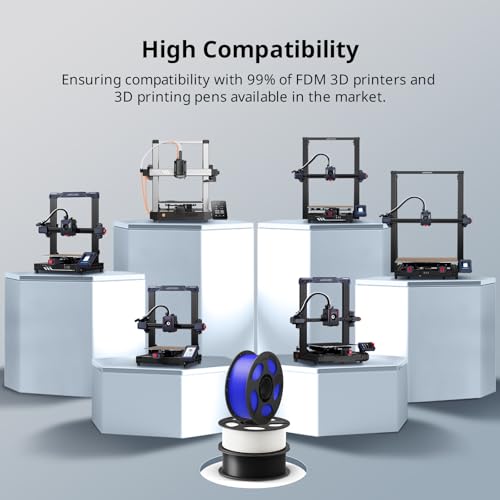 image for ANYCUBIC PLA+ 3D Printer Filament Bundle, PLA Plus 1.75mm Dimensional 