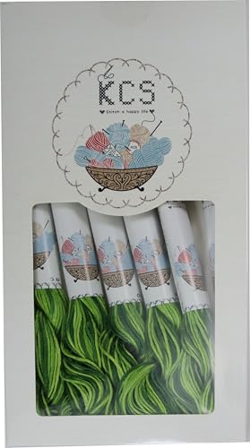 Image of KCS Big skeins of 25 Meters Size 25 Color Variegated Cross Stitch Stranded Threads,6 skeins,92