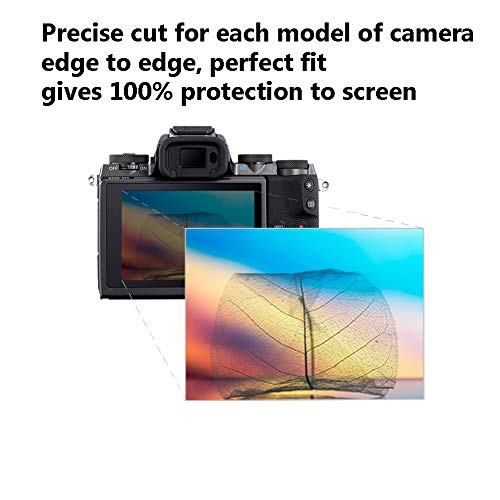 Image of kinokoo Tempered Glass Film for Nikon P7800 /P7700 /P7100 Crystal Clear Film Nikon P7800 P7700 P7100 Screen Protector Bubble-Free /Anti-Scratch(2 Pack)