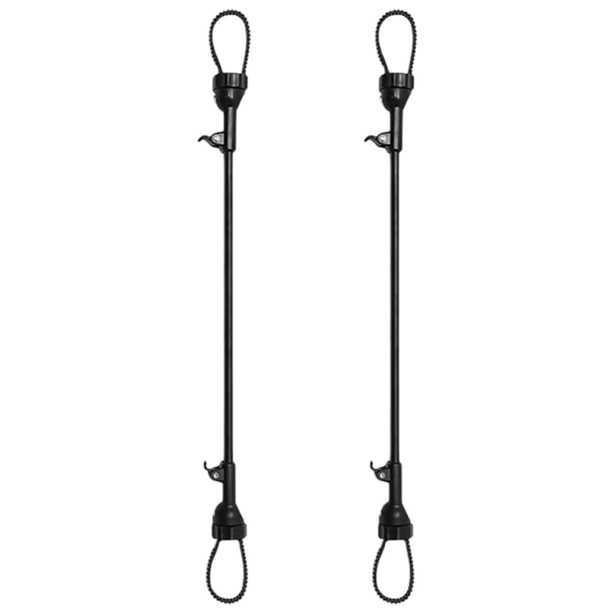 2pcs Adjustable Twin Stroller Connector for Double and Single Strollers Foldable Iron Pipe with Easy to Store Design and Adjustable Openings for Travel and Outings
