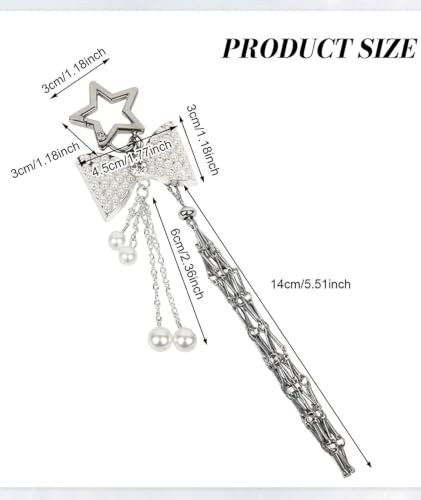 Image of Lipstick Keychain, Convenient Lipstick Holder Keychain, Durable Mesh Pouch Design for Lip Care Essentials