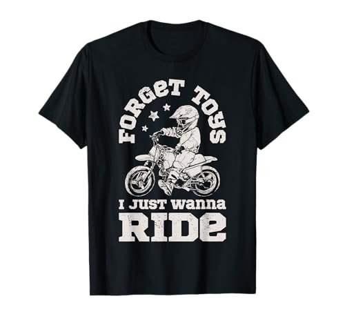 Forget Toys Dirt Bike Rider Boys T-Shirt