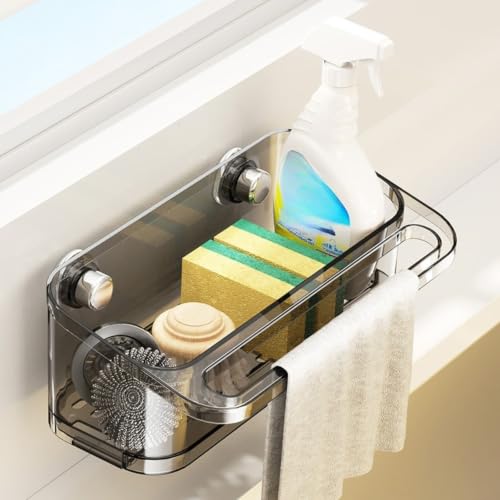 Organizador de fregadero moderno para una cocina ordenada y libre de humedad 7