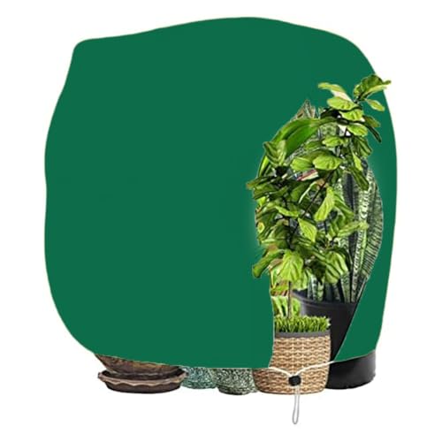Housse de protection contre le gel non tissée pour plantes - Protection efficace contre le froid et les éléments agressifs - Vert