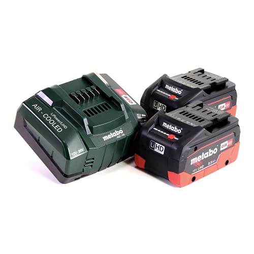 Metabo Akku-Säbelsäge SSE 18 LTX BL (602267810) 18V 2x LiHD; Ladegerät ASC 145; Kunststoffkoffer, Art des Akkupacks: LiHD , Akkuspannung: 18 V, Akkukapazität: 2 x 8 Ah – Bild 5