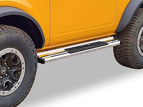 Estribos estilo OE cromado para Ford Bronco 2021-2026 miniatura 4