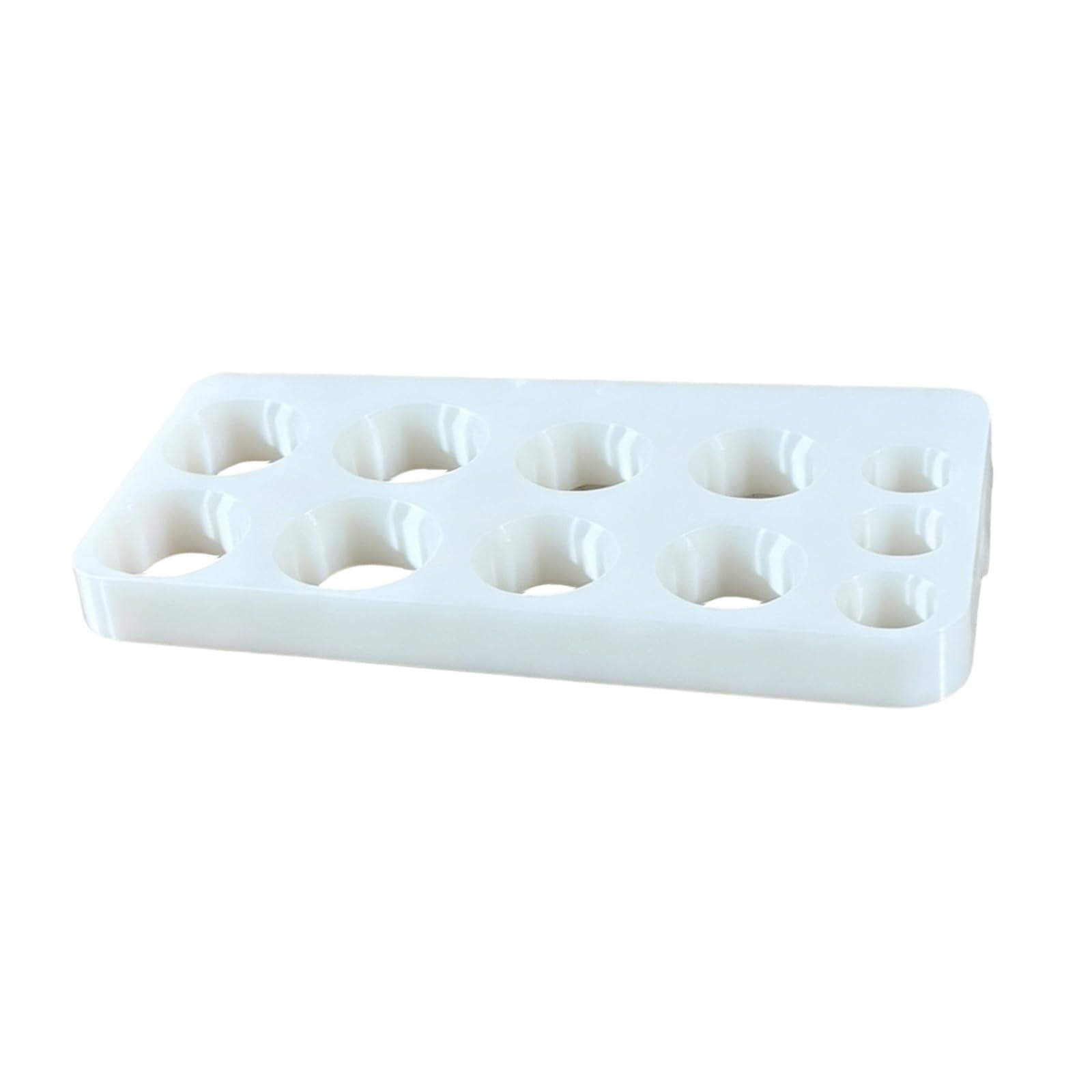 Apglsxy White Workstation Tool Organizer, Compact Polymer Ratchet Extension Holder For Socket Extensions And Tool Area Storage Setup Socket Extension Organizer Ratchet Holder Garage Storage Workstation Cabinet Rack