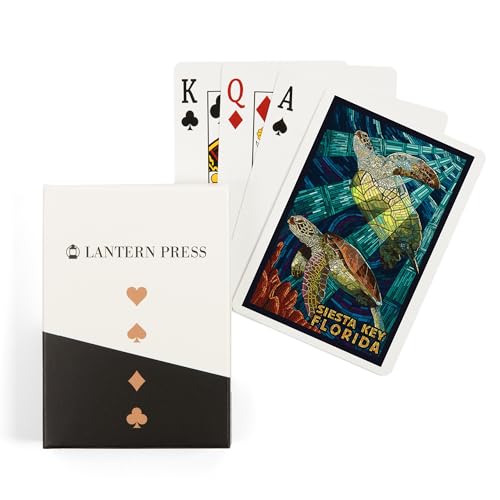 Lantern Press Siesta Key 52 Naipes Póker