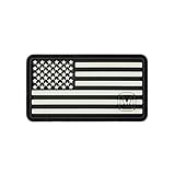 VANQUEST US Flag (Left-Star) 'Super-Lumen' Glow-in-The-Dark Patch
