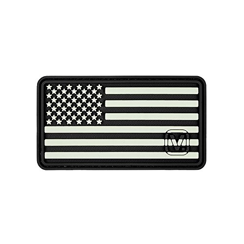 US Flag (Left-Star) 'Super-Lumen' Glow-in-The-Dark Patch