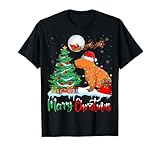 Capybara Santa Hat Xmas Tree Merry Christmas Capybara T-Shirt