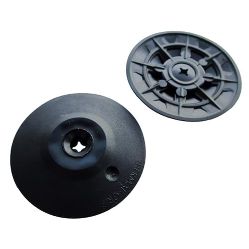 TruFast 2" Thermal-Grip Flat Washer (1000 EA) Black Plastic Insulation and Building Wrap Fastener Solution