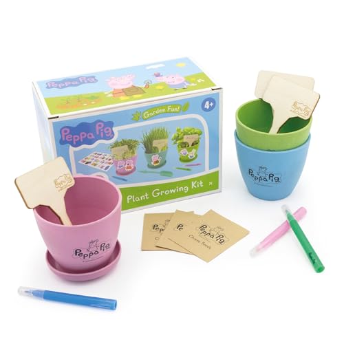Peppa Pig Plant Growing Kit, Blue and Green